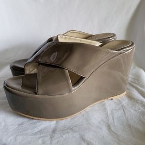 NEW NR RAPISARDI patent crisscross wedges